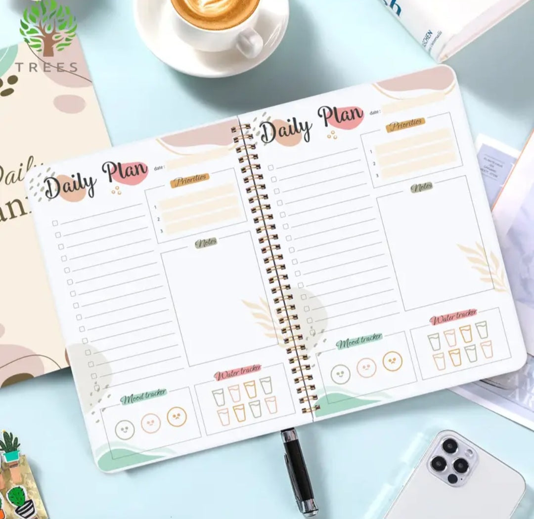 Stay Organized & Daily Planner Undated