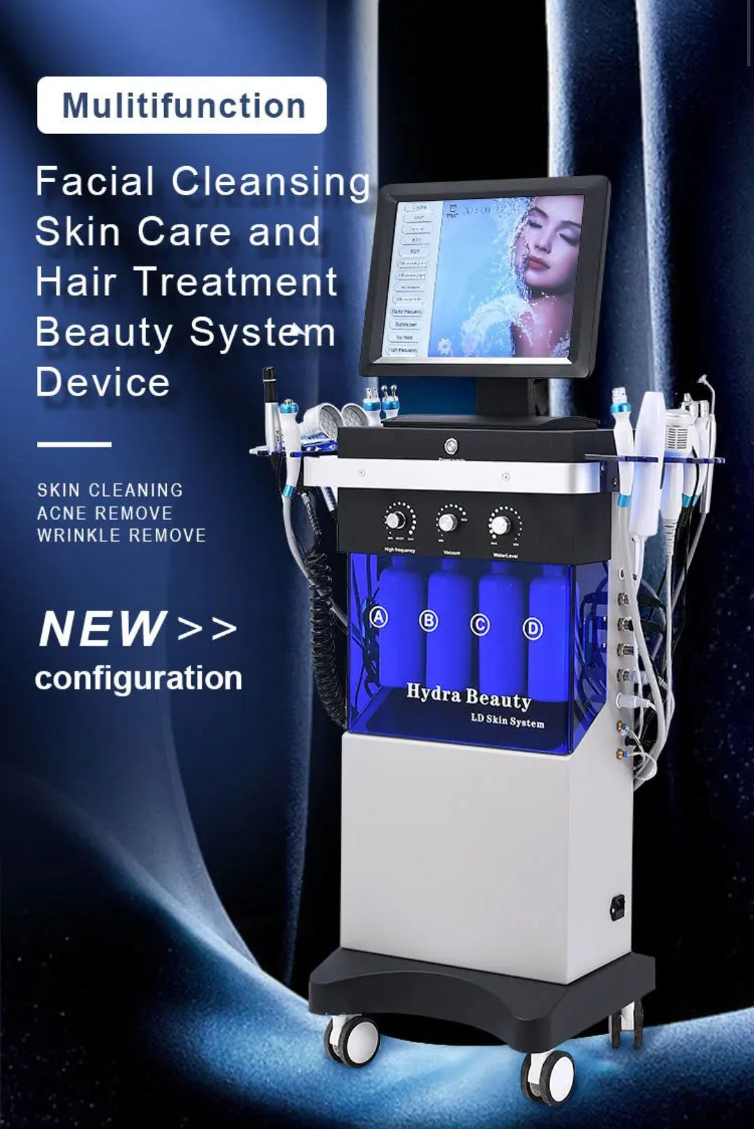 Hydrofacial Machine 14 In 1 Facial Machine