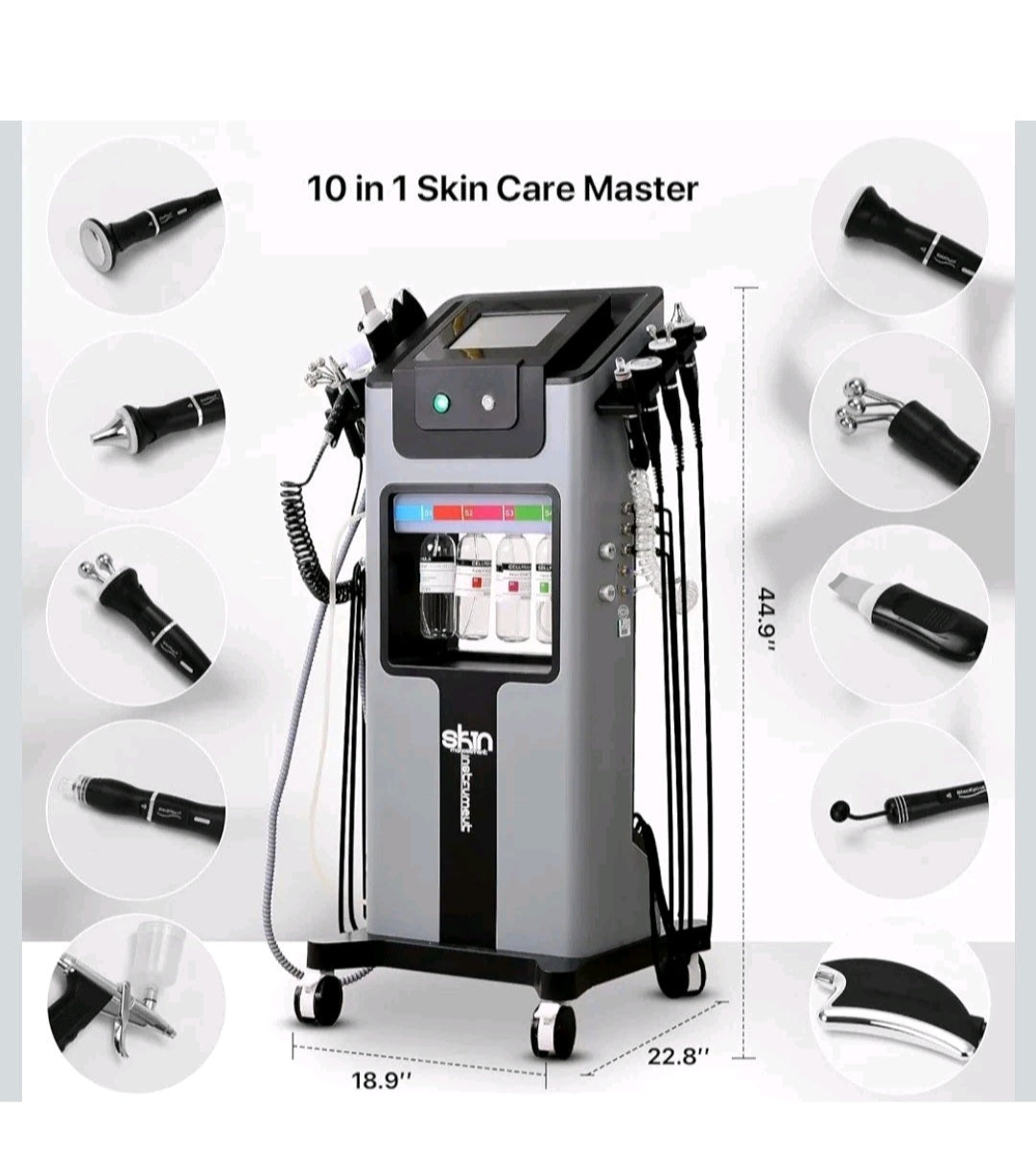 Hydrofacial Machine 10 in 1 UK with Oxygen Spray | UBAN Store