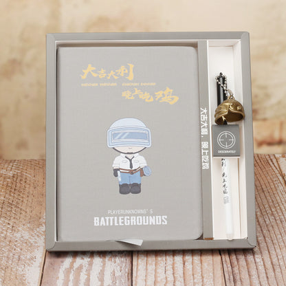 Cartoon Notebook Suit Couple Notebook Gift Box