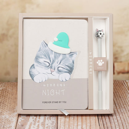 Cartoon Notebook Suit Couple Notebook Gift Box