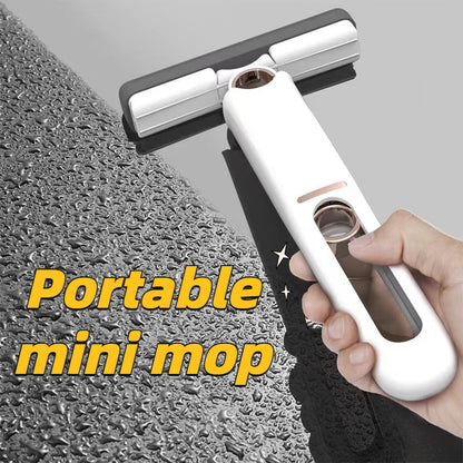 Portable Self-NSqueeze Mini Mop: Multi-Function Cleaning Tool