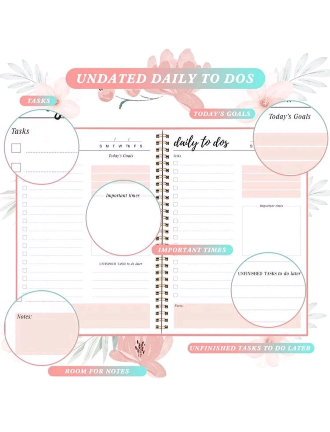 Hard Cover Daily Planner