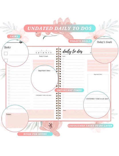 Hard Cover Daily Planner