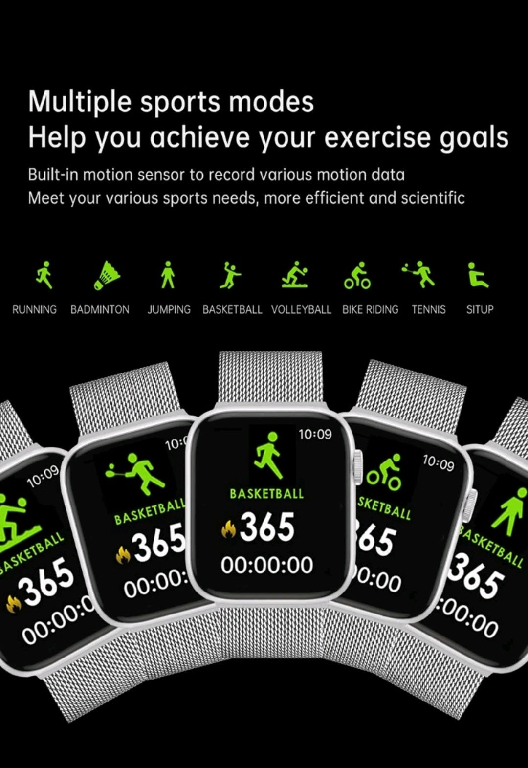 Multifunctional Sports Smartwatch,