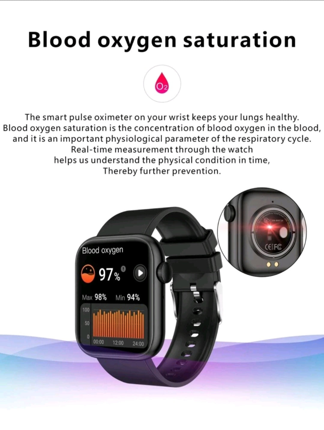 Heart Rate Monitoring And Calls Smartwatch