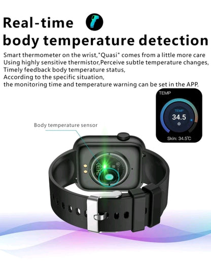 Heart Rate Monitoring And Calls Smartwatch