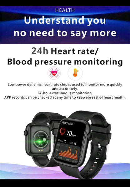 Heart Rate Monitoring And Calls Smartwatch