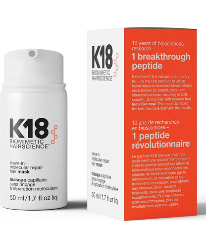 K18 Biomimetic Hairscience Leave-In 50ml Beauty Supplies