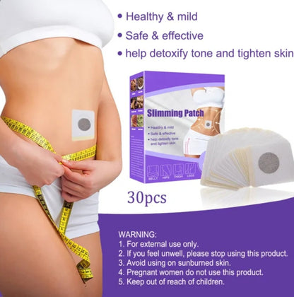 Slimming Patches Weight Loss 30 Strong Diet Aid Detox Slim Patch Fat Burner Slim Beauty Supplies