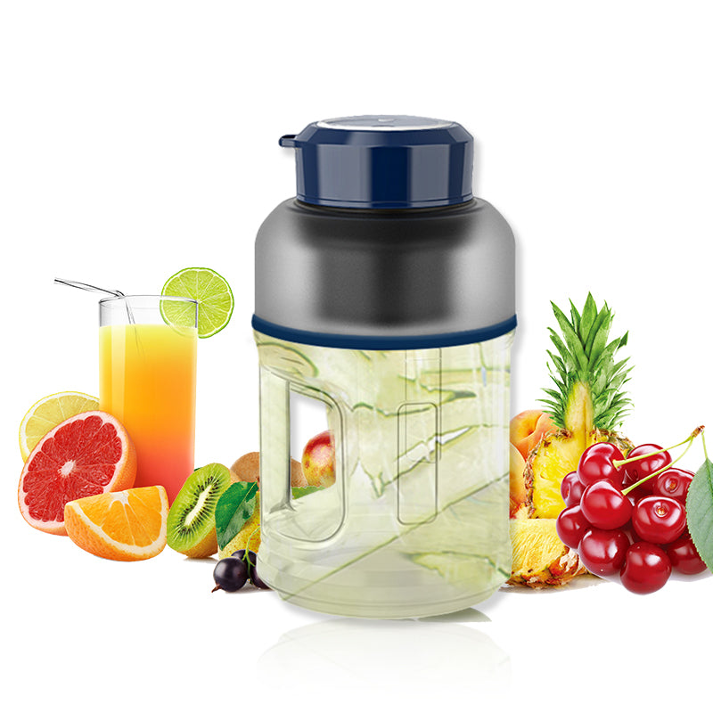 1500ml Portable Blender Cup Fruit Mixers Fruit Extractors Handheld Electric Juicer Blender For Kitchen