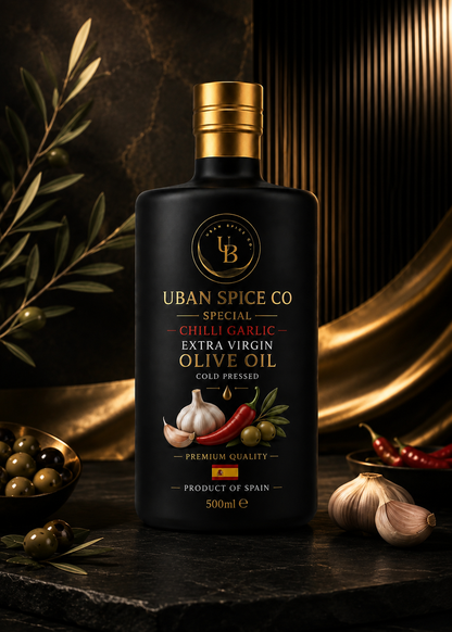 Extra Virgin Garlic Chilli Olive Oil