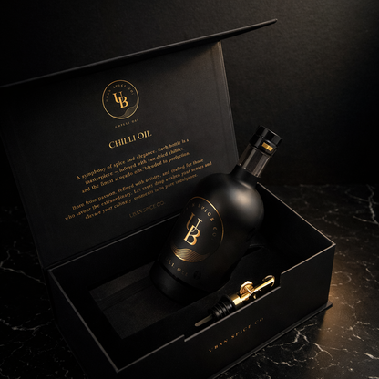 Premium Chilli Oil 500ml – Luxury Gift Set | UBAN Spice Co