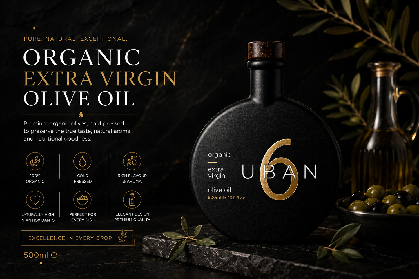 Organic Extra Virgin Olive Oil
